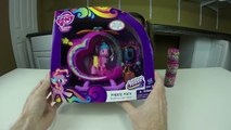My Little Pony Surprise Eggs Fashems Toys Opening and Pinkie Pies Rainbow Helicopter Toy Review