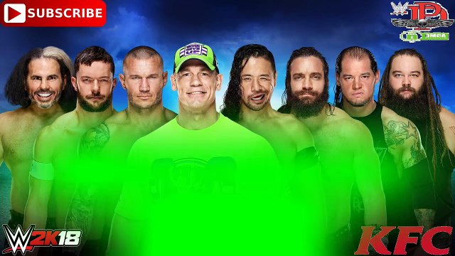 WWE Royal Rumble 2018 30 Man Over The Top Royal Rumble Match Predictions WWE 2K18