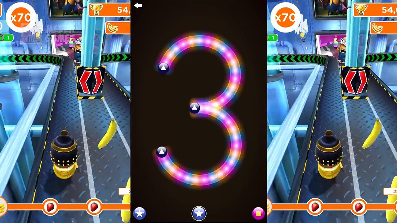 Learning Numbers with Minions Numbers for Kids Children Toddlers Baby Play Videos