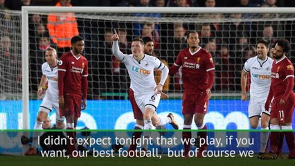 Our Swansea performance didn't deserve much - Klopp