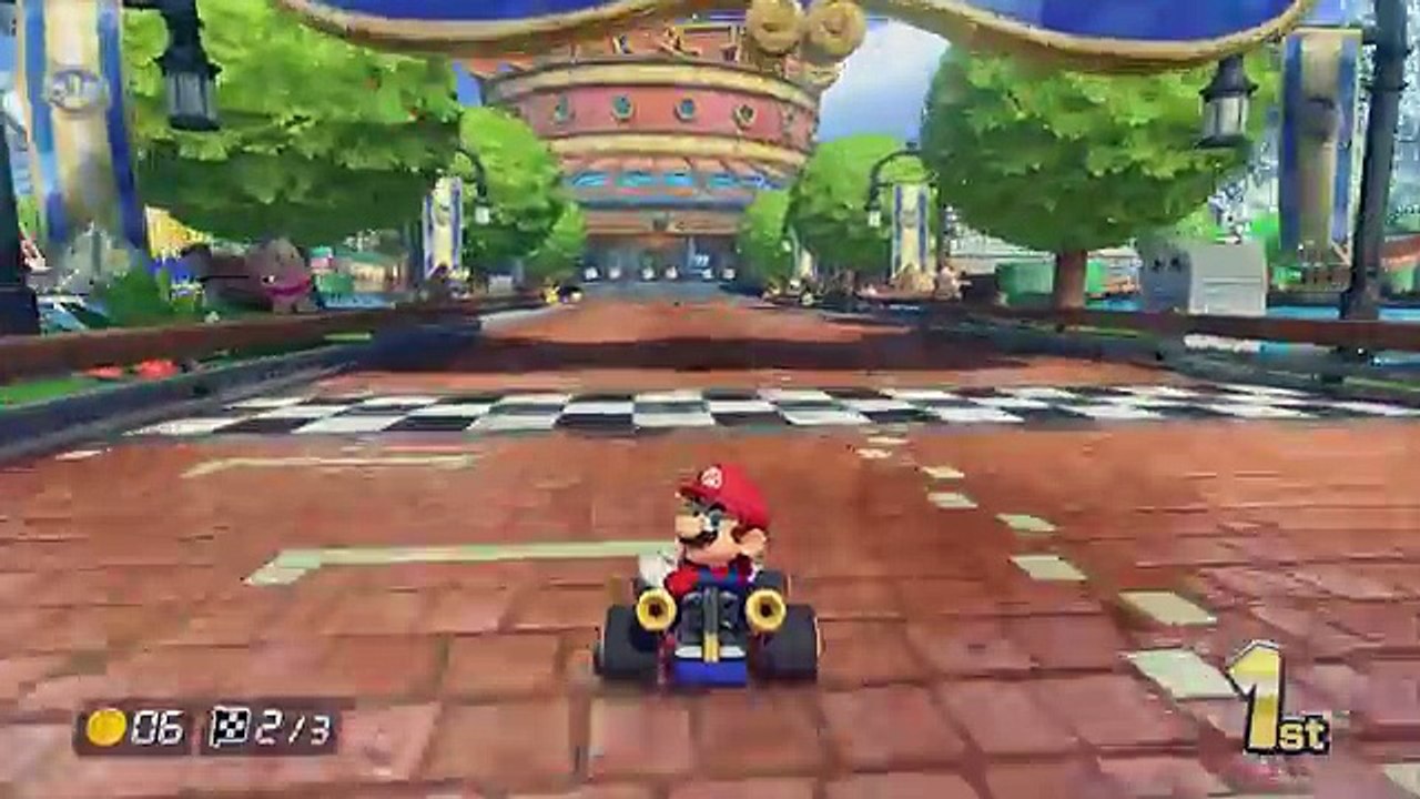 Mario Kart 8 - Gameplay Part 1 - 50cc Mushroom Cup (Nintendo Wii U Walkthrough)