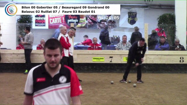 Barrages, cinquième étape du Super 16 masculin, Clermont Ferrand 2018