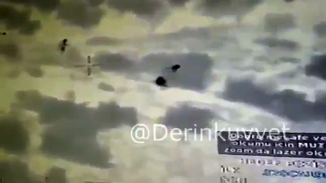 Teröristlerin vurulma anı kamerada