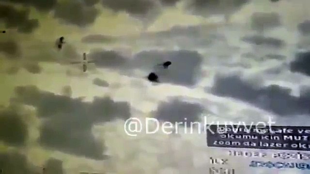 Teröristlerin vurulma anı kamerada