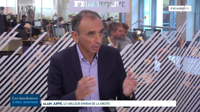 Eric Zemmour : «Alain Juppé a tué la droite»