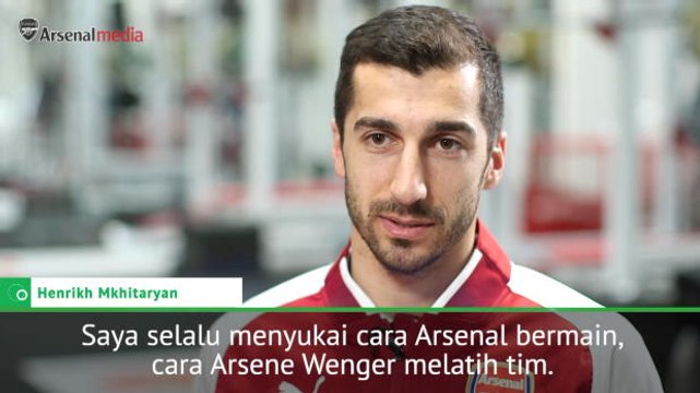 Thierry Henry Buat Saya Menyukai Arsenal - Mkhitaryan