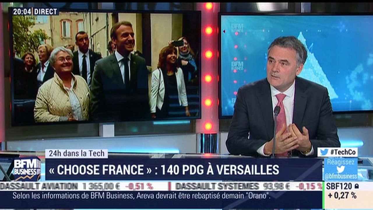 24h dans la Tech: "Choose France, 140 PDG à Ver...