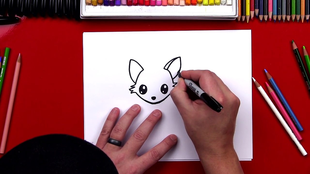 How To Draw An Arctic Fox
