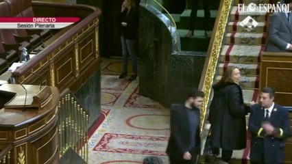 Abrazo Rufián Hernando