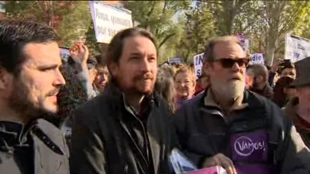 Pablo Iglesias y Alberto Garzón exigen a Gas Natural que no permita más muertes por cortes de luz