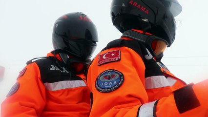 Sıfırın altında 8 derecede kurtarma tatbikatı - BOLU