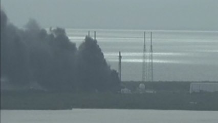 Explota un cohete Space X en Cabo Canaveral