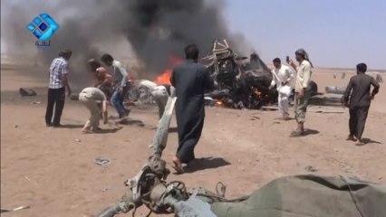 Derriban un helicóptero militar ruso con cinco tripulantes en el norte de Siria