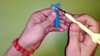 COMO HACER PULSERA TRIBAL FISHTAIL SIN TELAR CON MINI RAINBOW LOOM PINZA ETC. MANUALIDADES DIY