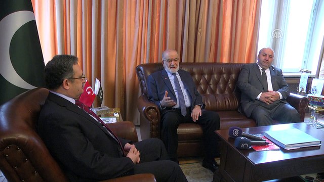 Karamollaoğlu, Pakistan'ın Ankara Büyükelçisi Gazi'yi ziyaret etti - ANKARA