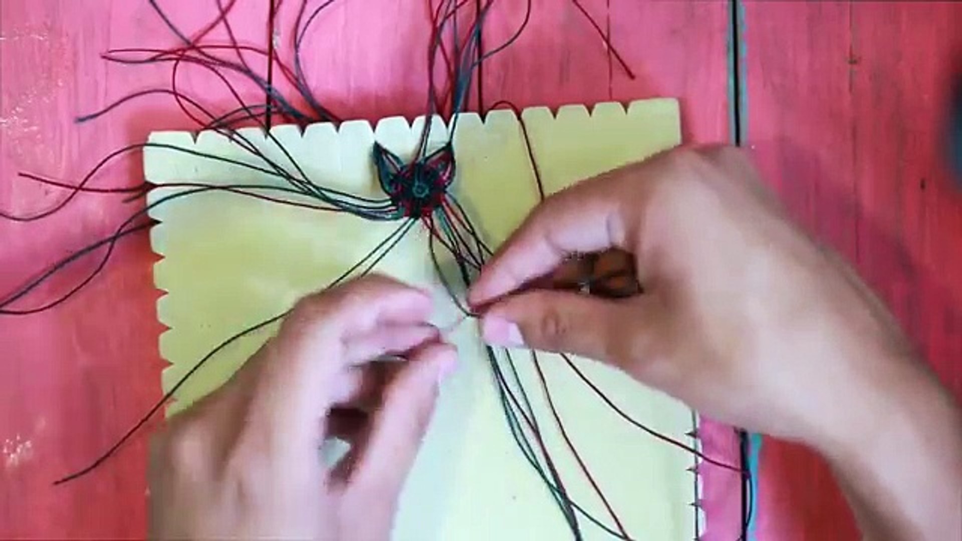 de flor en macrame paso a | macrame flower - video