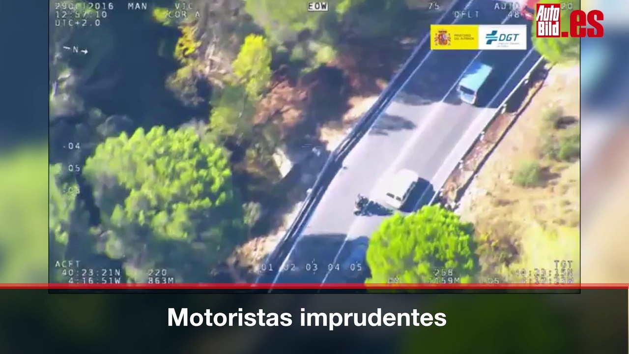 VÍDEO: las 5 infracciones que más se cometen pilladas por Pegasus