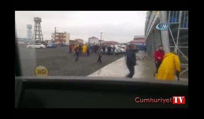 Maç karıştı, jandarma havaya ateş açtı