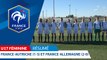U17 Féminine, Amicaux : France-Autriche (1-3) et France-Allemagne (2-0), le résumé I FFF 2018