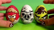 Angry Brids Star Wars Surprise Eggs same as Kinder Huevos Sorpresa
