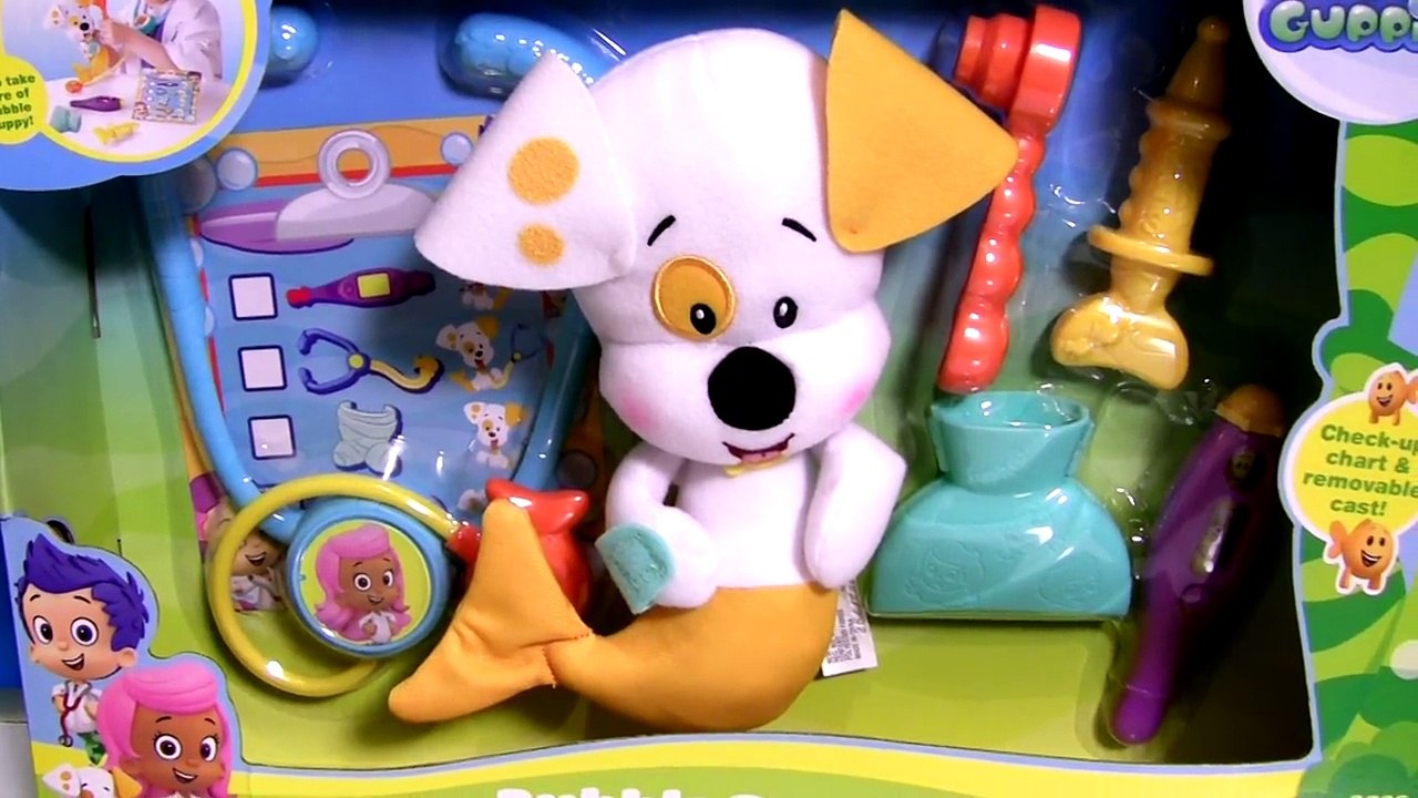 Bubble Guppies Check-Up Kit Puppy Veterinarian Playset with Doctor Olaf from Dis