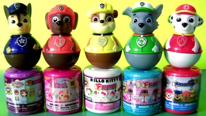 Paw Patrol Weebles Wobble Collection Disney Mashems & Fashems Toys Surprise Funt