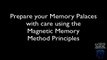 Memorize Concepts Using Memory Palaces