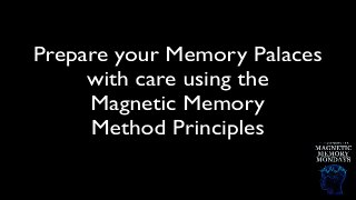 Memorize Concepts Using Memory Palaces