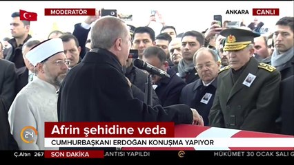 Afrin şehidi son yolculuğuna uğurlanıyor