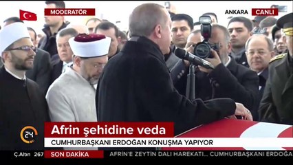 Afrin şehidi son yolculuğuna uğurlanıyor