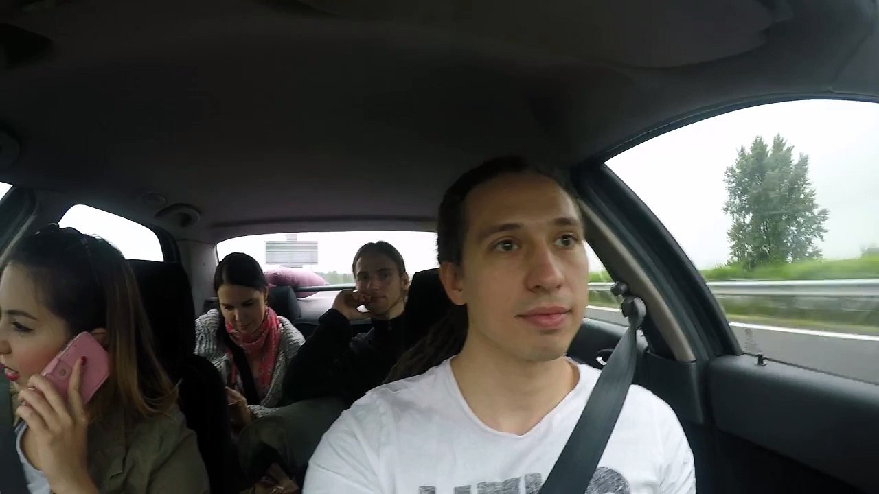 In the car - Hestia Fire Dance