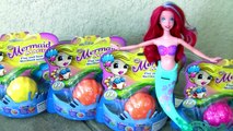 Disney The Little Mermaid Bath Bombs Mermaid Magic bombas de baño バスボール びっくら たまご