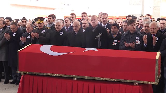 Şehit Piyade Astsubay Üstçavuş Musa Özalkan'ın cenaze namazı (2) - ANKARA