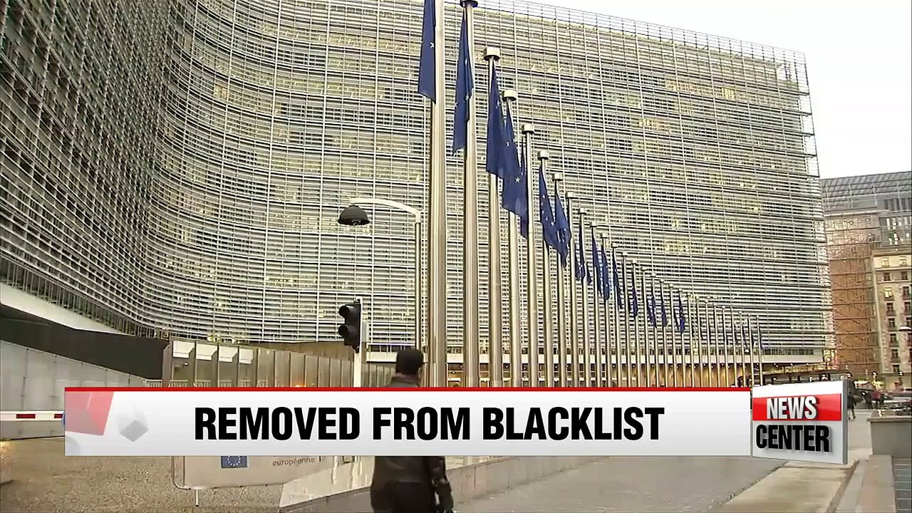 EU removes South Korea from its tax-havens blacklist