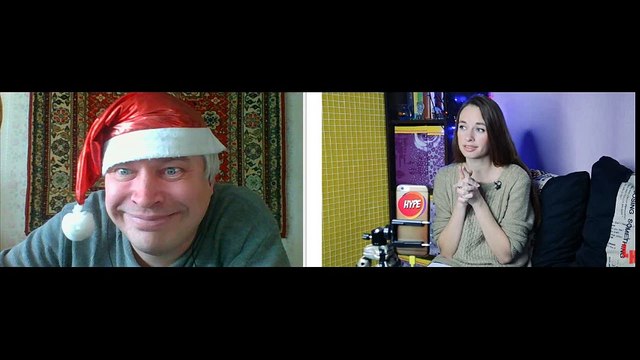 Геннадий Горин и Лиза Коробкова в видео Я НЕ ФОРМАТ, 2018 год