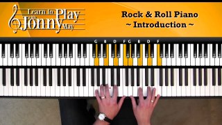 1950s Rock & Roll Piano - Lesson Demo by Jonny May