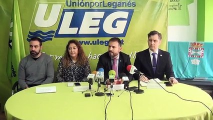 Rueda de prensa de Union por Leganes del 23 de enero de 2018