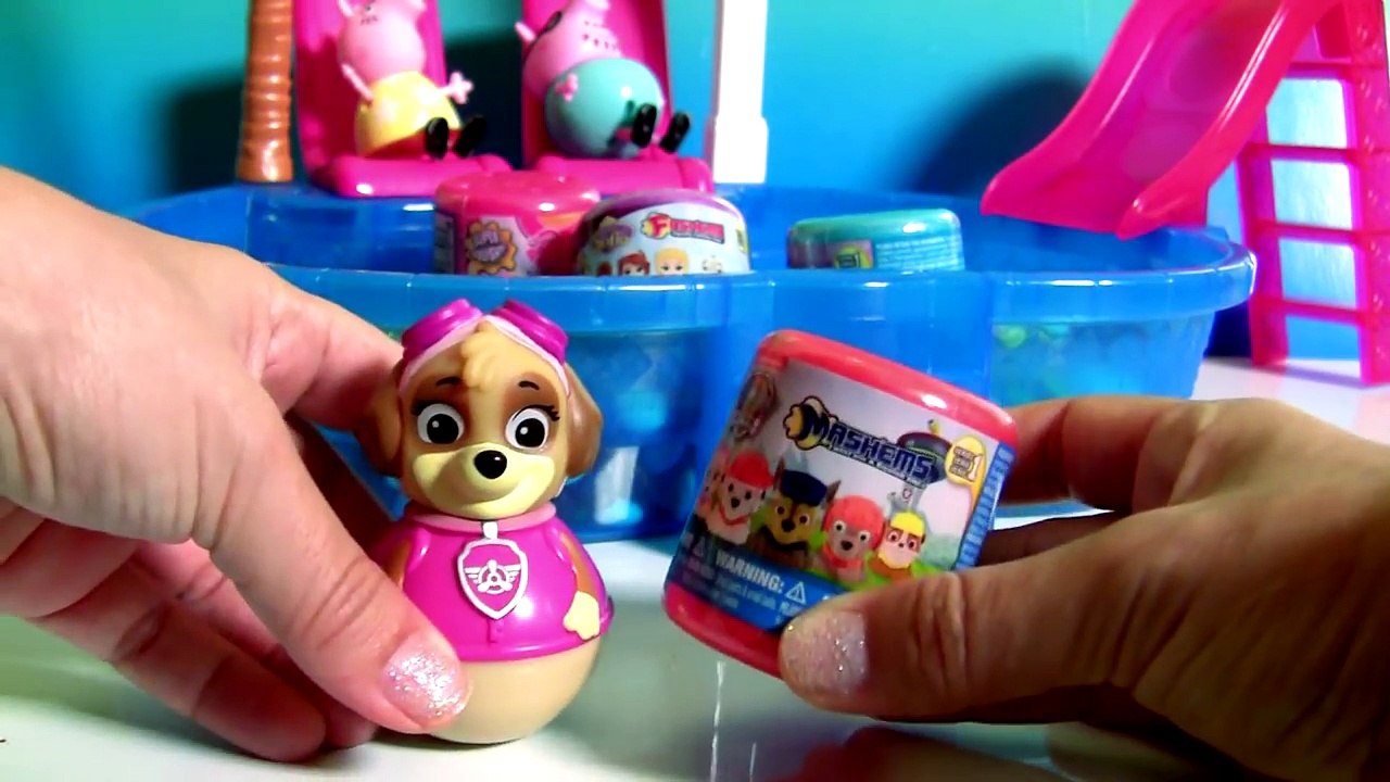 PJ Masks and Paw Patrol Weebles Wobble Disney Toys Surprise Mashems & Fashems So