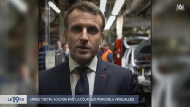 [Zap Actu] Emmanuel Macron en visite chez Toyota puis se rend à un Sommet à Versailles (23/01/2018)