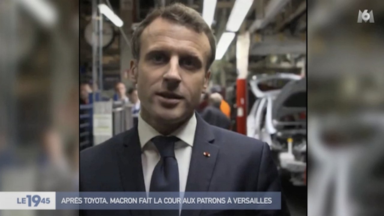[Zap Actu] E. Macron en visite chez Toyota puis se rend à un Sommet à Versailles ! (23/01/2018)