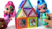 Shimmer and Shine MAGFORMERS 3D Magnetic Shapes Tiles Set by Funtoys