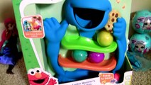 Cookie Monster Drop & Roll Party Popper Toy Silly Sounds Baby toys