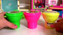 Funny Toilet Candy Putty Toys with Nickelodeon Peppa Pig and George Pig Stuck in