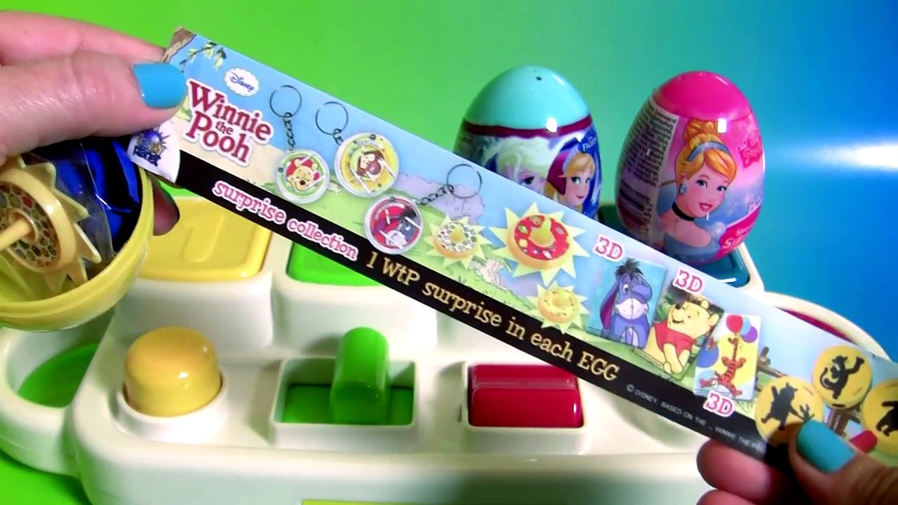 Learn Colors Baby Sesame Street Pop-Up Pals Toys Surprise Eggs Shopkins Pooh Ann