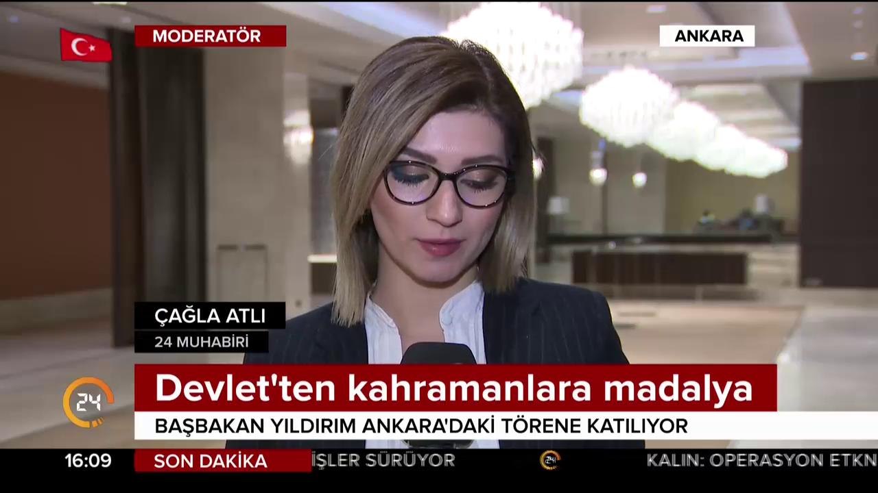 Devletten kahramanlara madalya