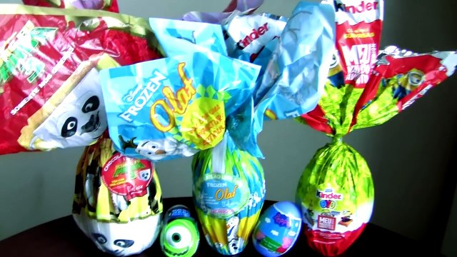 Giant Kung Fu Panda 3 Easter Egg Surprise, Giant Kinder OVO Minions, FROZEN OLAF