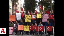 Yüzlerce Suriyeli vatandaş 'Zeytin Dalı Harekatı'na katılmak için askerlik şubesine akın etti