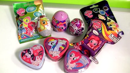 My Little Pony Valentine's Day Surprise Eggs & Blind Bags MLP Holiday Special Mi