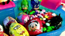 PJ Masks Toys M&Ms Surprise Eggs SpongeBob, Doc McStuffins, MLP Pinkie Pie by Fu