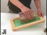 Preparing a Screen for Screen Printing